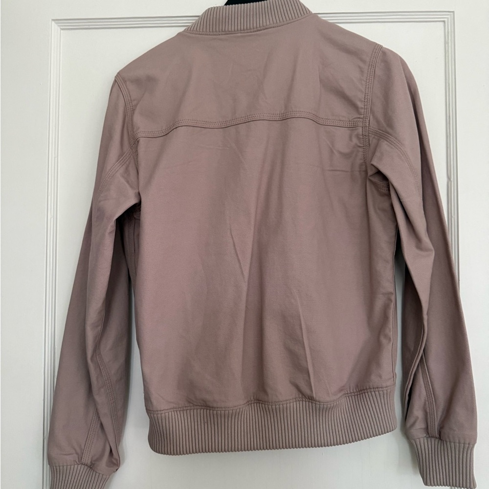 New with tags!Carhartt Women's rugged flex Utility Jacket in mauve/purple/grey. - Picture 3 of 7